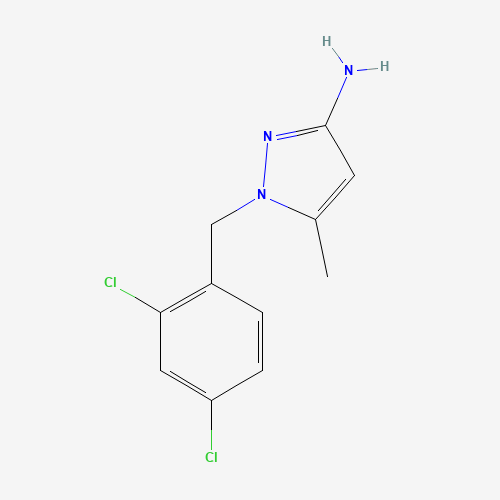 1-[(2,4-dichlorophenyl)methyl]-5-methylpyrazol-3-amine (CAS: 956764-15-1) - Related Chemical Product