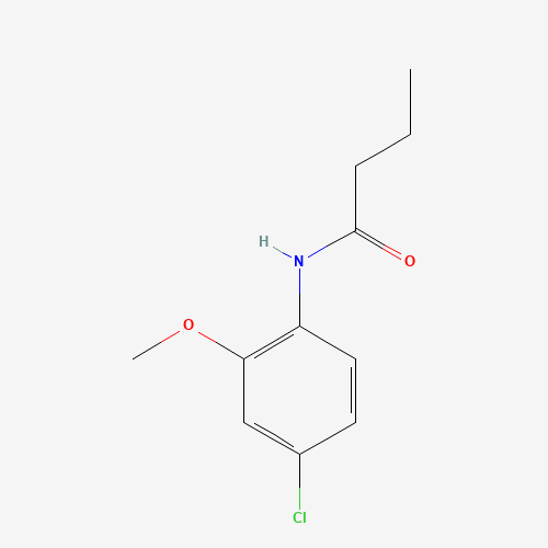 N-(4-chloro-2-methoxyphenyl)butanamide (CAS: 196866-07-6) - Related Chemical Product