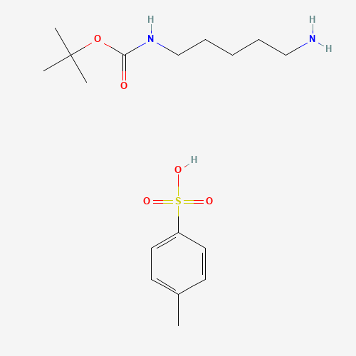tert-butyl N-(5-aminopentyl)carbamate;4-methylbenzenesulfonic acid (CAS: 713520-27-5) - Related Chemical Product