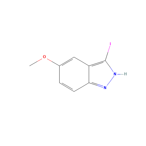 3-iodo-5-methoxy-2H-indazole (CAS: 290367-99-6) - Related Chemical Product