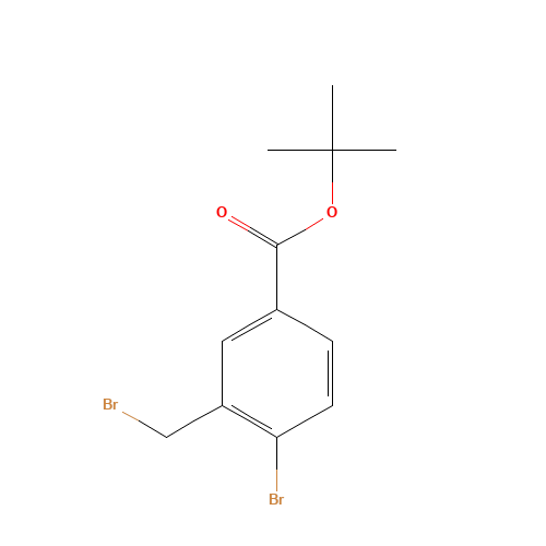tert-butyl 4-bromo-3-(bromomethyl)benzoate (CAS: 503859-17-4) - Related Chemical Product