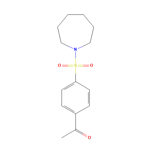 1-[4-(azepan-1-ylsulfonyl)phenyl]ethanone (CAS: 333787-87-4) - Related Chemical Product