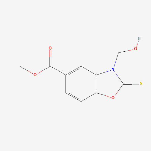 methyl 3-(hydroxymethyl)-2-sulfanylidene-1,3-benzoxazole-5-carboxylate (CAS: 72730-40-6) - Related Chemical Product