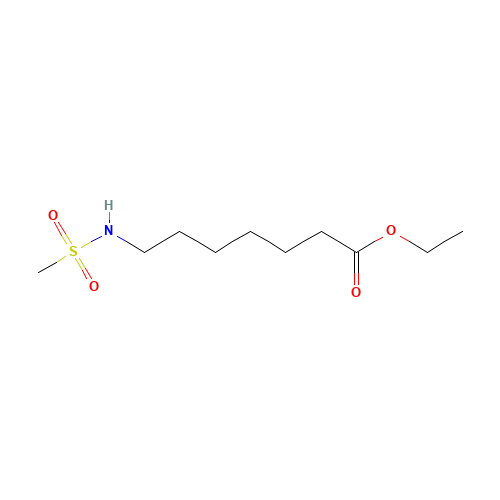 ethyl 7-(methanesulfonamido)heptanoate (CAS: 54555-61-2) - Related Chemical Product