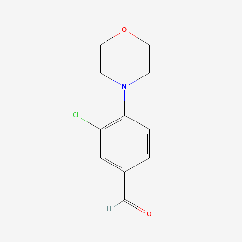 3-chloro-4-morpholin-4-ylbenzaldehyde (CAS: 886500-23-8) - Related Chemical Product