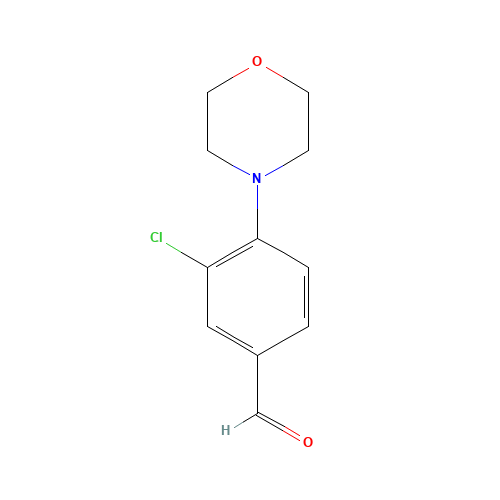 3-chloro-4-morpholin-4-ylbenzaldehyde (CAS: 886500-23-8) - Related Chemical Product