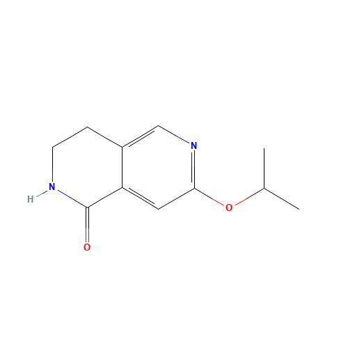 7-propan-2-yloxy-3,4-dihydro-2H-2,6-naphthyridin-1-one (CAS: 1616290-06-2) - Related Chemical Product