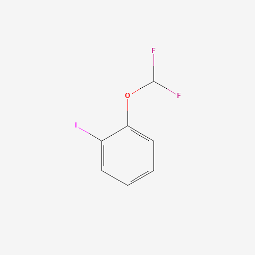 1-(difluoromethoxy)-2-iodobenzene (CAS: 920981-12-0) - Chemical Structure and Molecular Formula 