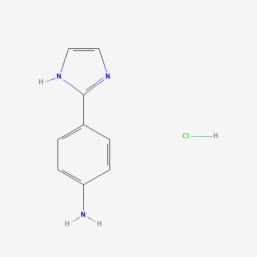 4-(1H-imidazol-2-yl)aniline;hydrochloride (CAS: 1261269-05-9) - Related Chemical Product