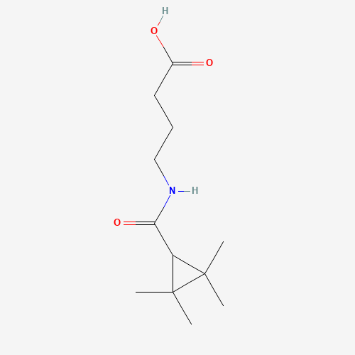 4-[(2,2,3,3-tetramethylcyclopropanecarbonyl)amino]butanoic acid (CAS: 171722-77-3) - Related Chemical Product