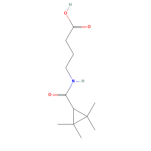 4-[(2,2,3,3-tetramethylcyclopropanecarbonyl)amino]butanoic acid (CAS: 171722-77-3) - Related Chemical Product