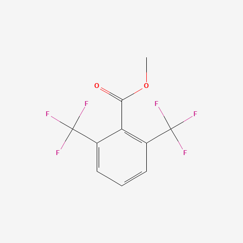 methyl 2,6-bis(trifluoromethyl)benzoate (CAS: 34060-79-2) - Chemical Structure and Molecular Formula 