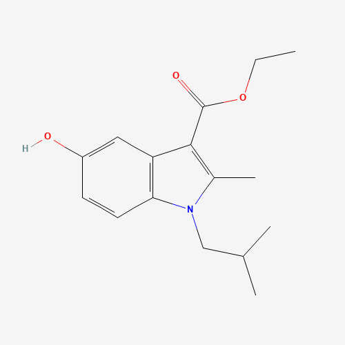 ethyl 5-hydroxy-2-methyl-1-(2-methylpropyl)indole-3-carboxylate (CAS: 61793-35-9) - Related Chemical Product