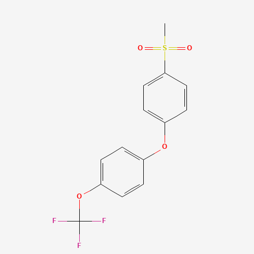 1-(4-methylsulfonylphenoxy)-4-(trifluoromethoxy)benzene (CAS: 286844-91-5) - Related Chemical Product