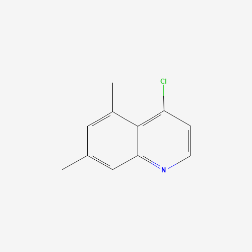 4-chloro-5,7-dimethylquinoline (CAS: 352205-97-1) - Chemical Structure and Molecular Formula 