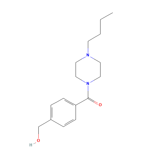 (4-butylpiperazin-1-yl)-[4-(hydroxymethyl)phenyl]methanone (CAS: 1000405-18-4) - Related Chemical Product