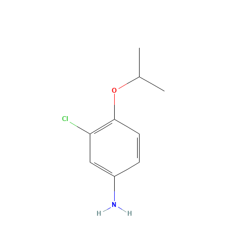 3-chloro-4-propan-2-yloxyaniline (CAS: 5211-04-1) - Related Chemical Product
