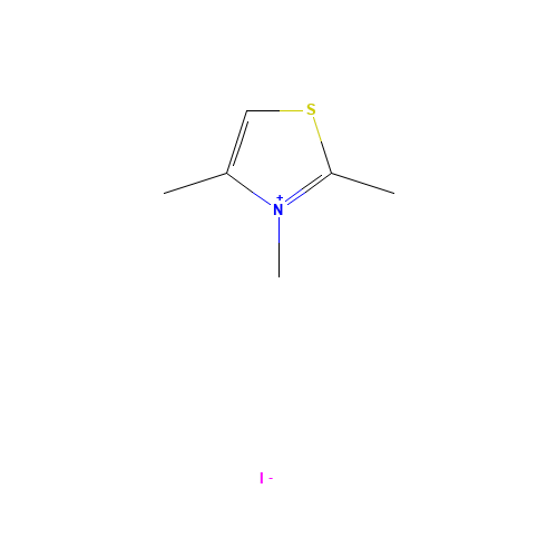 2,3,4-trimethyl-1,3-thiazol-3-ium;iodide (CAS: 5787-82-6) - Related Chemical Product