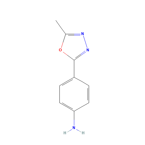 4-(5-methyl-1,3,4-oxadiazol-2-yl)aniline (CAS: 25877-49-0) - Related Chemical Product