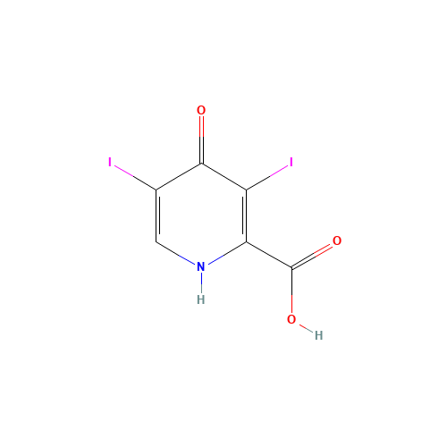 3,5-diiodo-4-oxo-1H-pyridine-2-carboxylic acid (CAS: 856835-95-5) - Related Chemical Product