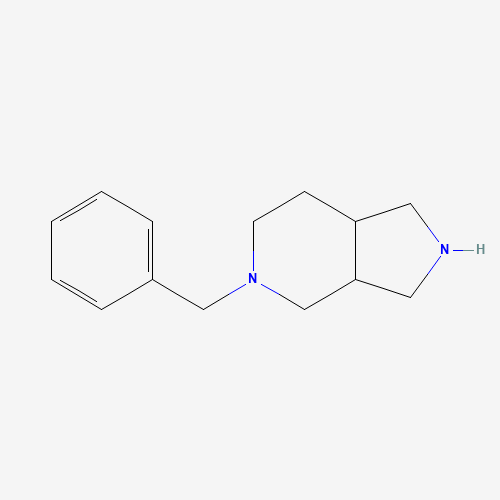 5-benzyl-1,2,3,3a,4,6,7,7a-octahydropyrrolo[3,4-c]pyridine (CAS: 186203-32-7) - Related Chemical Product