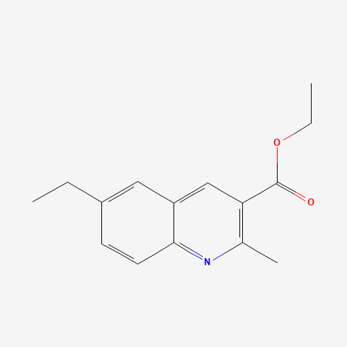 ethyl 6-ethyl-2-methylquinoline-3-carboxylate (CAS: 892874-68-9) - Related Chemical Product