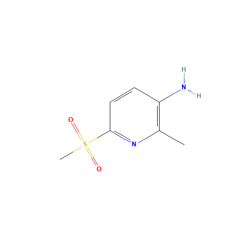 2-methyl-6-methylsulfonylpyridin-3-amine (CAS: 897732-75-1) - Related Chemical Product