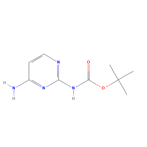 tert-butyl N-(4-aminopyrimidin-2-yl)carbamate (CAS: 262295-93-2) - Related Chemical Product