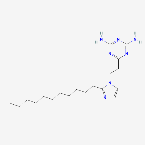6-[2-(2-undecylimidazol-1-yl)ethyl]-1,3,5-triazine-2,4-diamine (CAS: 50729-75-4) - Related Chemical Product