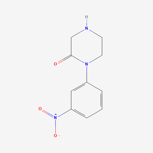 1-(3-nitrophenyl)piperazin-2-one (CAS: 215649-84-6) - Related Chemical Product