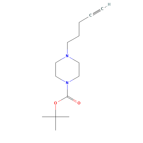 tert-butyl 4-pent-4-ynylpiperazine-1-carboxylate (CAS: 1363172-21-7) - Related Chemical Product