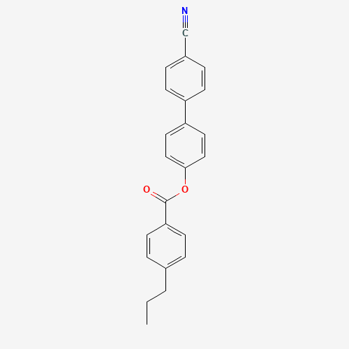 [4-(4-cyanophenyl)phenyl] 4-propylbenzoate (CAS: 59443-79-7) - Related Chemical Product