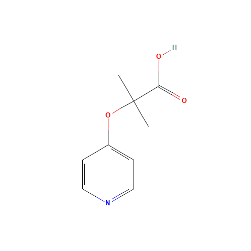 2-methyl-2-pyridin-4-yloxypropanoic acid (CAS: 605680-47-5) - Related Chemical Product