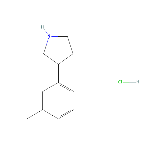 3-(3-methylphenyl)pyrrolidine;hydrochloride (CAS: 1187172-21-9) - Related Chemical Product