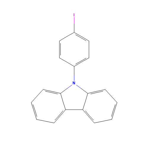 9-(4-iodophenyl)carbazole (CAS: 57103-15-8) - Related Chemical Product
