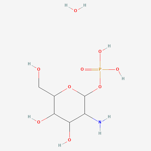 [3-amino-4,5-dihydroxy-6-(hydroxymethyl)oxan-2-yl] dihydrogen phosphate;hydrate (CAS: 75656-33-6) - Related Chemical Product