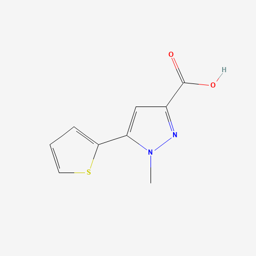 1-methyl-5-thiophen-2-ylpyrazole-3-carboxylic acid (CAS: 869901-15-5) - Related Chemical Product