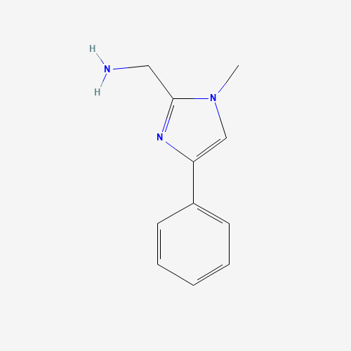 (1-methyl-4-phenylimidazol-2-yl)methanamine (CAS: 1404113-47-8) - Related Chemical Product