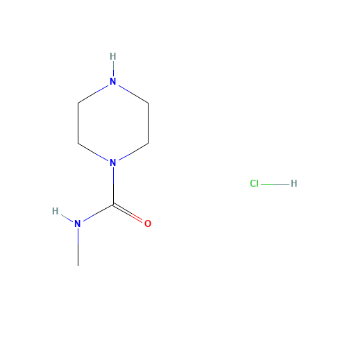 N-methylpiperazine-1-carboxamide;hydrochloride (CAS: 479611-85-3) - Related Chemical Product