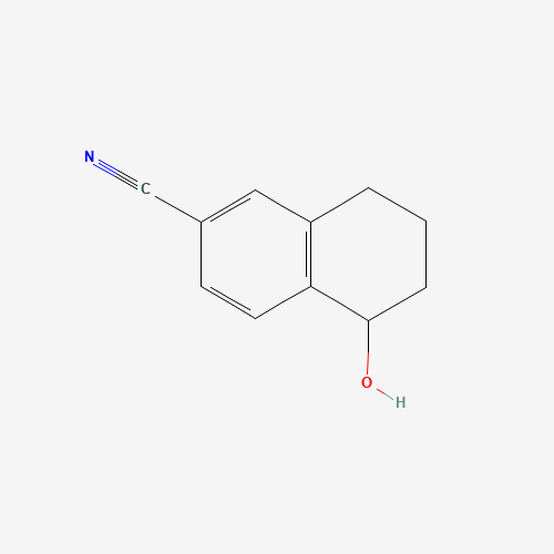 5-hydroxy-5,6,7,8-tetrahydronaphthalene-2-carbonitrile (CAS: 1315479-99-2) - Related Chemical Product
