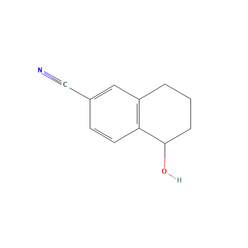 5-hydroxy-5,6,7,8-tetrahydronaphthalene-2-carbonitrile (CAS: 1315479-99-2) - Related Chemical Product