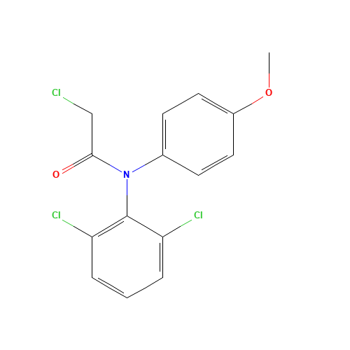 2-chloro-N-(2,6-dichlorophenyl)-N-(4-methoxyphenyl)acetamide (CAS: 207395-03-7) - Related Chemical Product