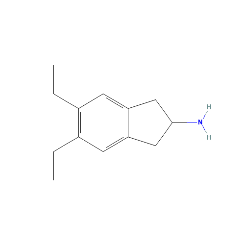 5,6-diethyl-2,3-dihydro-1H-inden-2-amine (CAS: 312753-70-1) - Related Chemical Product