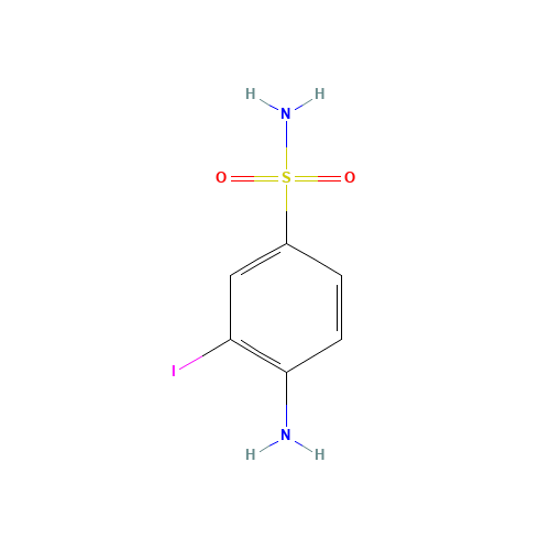 4-amino-3-iodobenzenesulfonamide (CAS: 60154-06-5) - Related Chemical Product