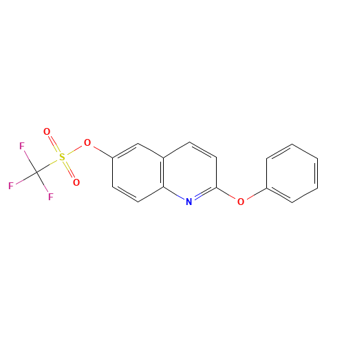 (2-phenoxyquinolin-6-yl) trifluoromethanesulfonate (CAS: 623144-20-7) - Related Chemical Product