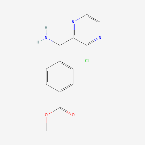 methyl 4-[amino-(3-chloropyrazin-2-yl)methyl]benzoate (CAS: 1620564-41-1) - Related Chemical Product