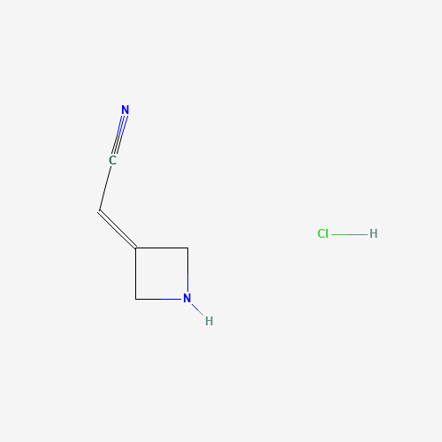 2-(azetidin-3-ylidene)acetonitrile;hydrochloride (CAS: 1314910-43-4) - Related Chemical Product