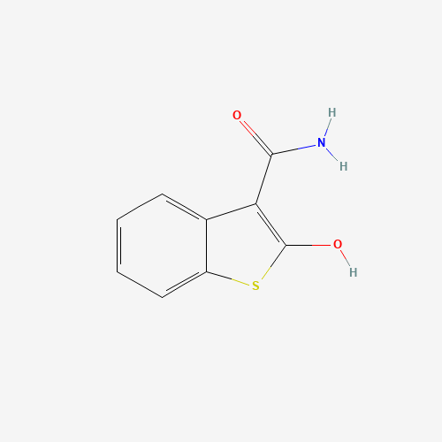 2-hydroxy-1-benzothiophene-3-carboxamide (CAS: 113721-54-3) - Chemical Structure and Molecular Formula 