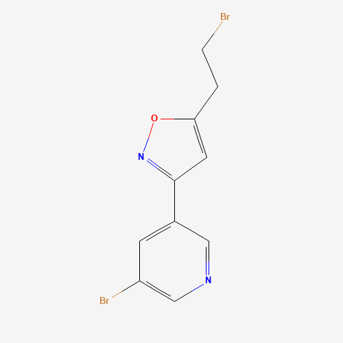 5-(2-bromoethyl)-3-(5-bromopyridin-3-yl)-1,2-oxazole (CAS: 1231244-48-6) - Related Chemical Product