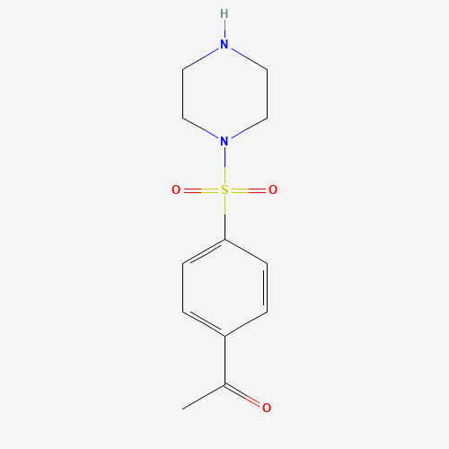 1-(4-piperazin-1-ylsulfonylphenyl)ethanone (CAS: 474711-09-6) - Related Chemical Product